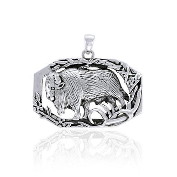 Bison Buffalo Pendant TPD4083 - Jewelry